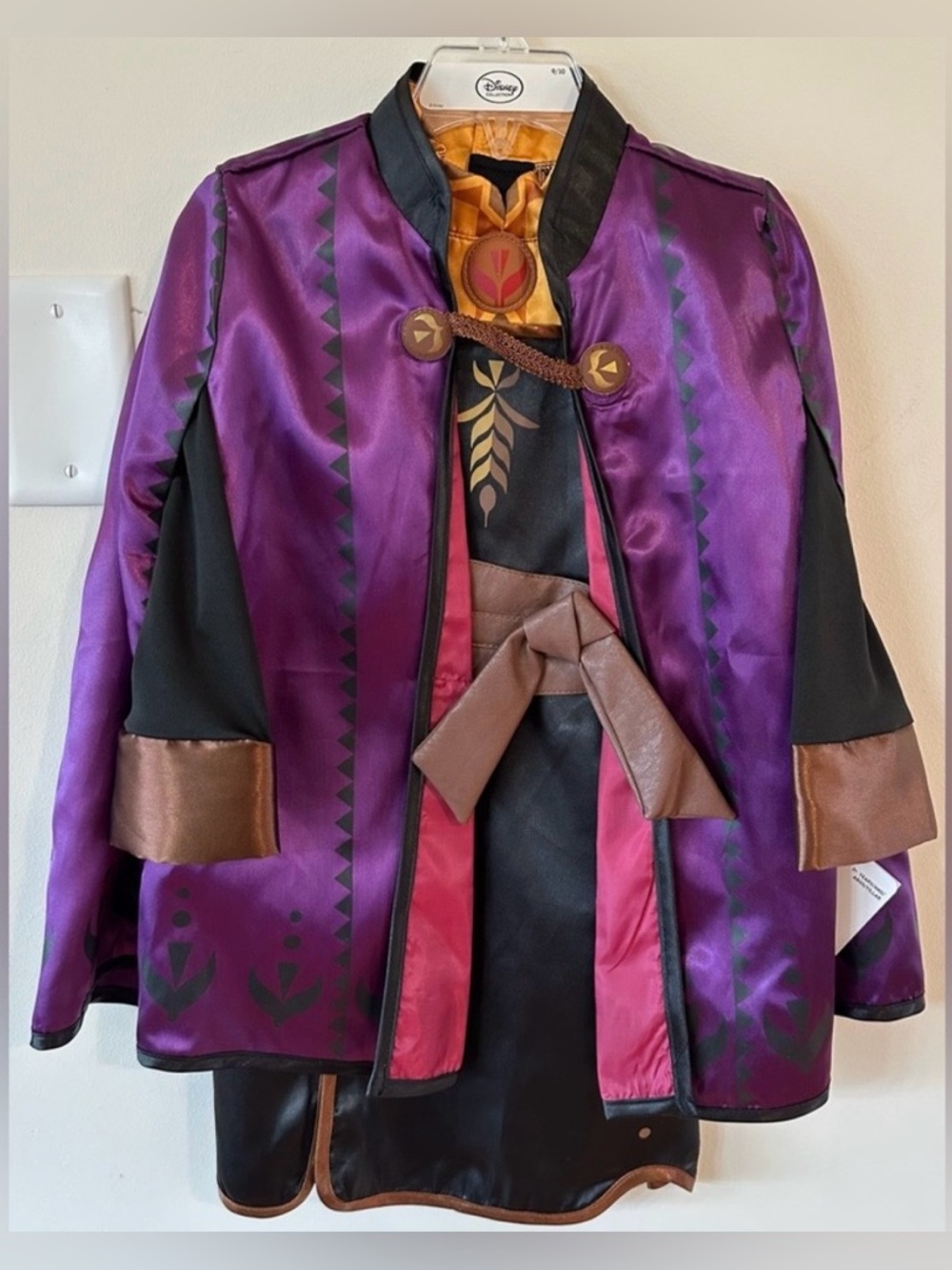Disney Girls Frozen 2 Anna Costume NWT Size 4